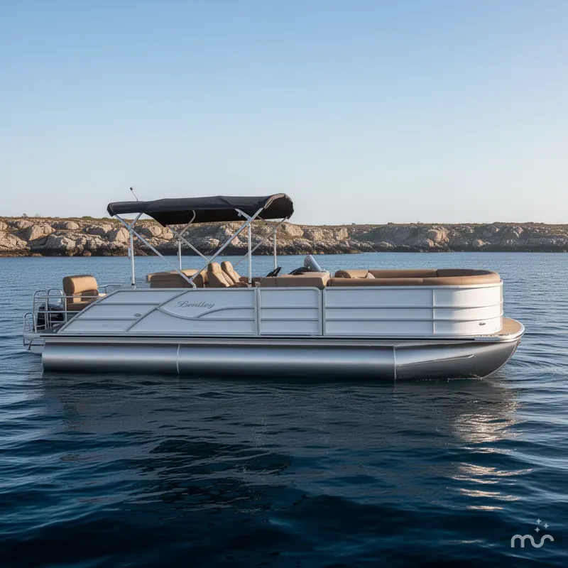 Slide: The Image of Bentley Pontoons Legacy 223 QSB 2026 - 2