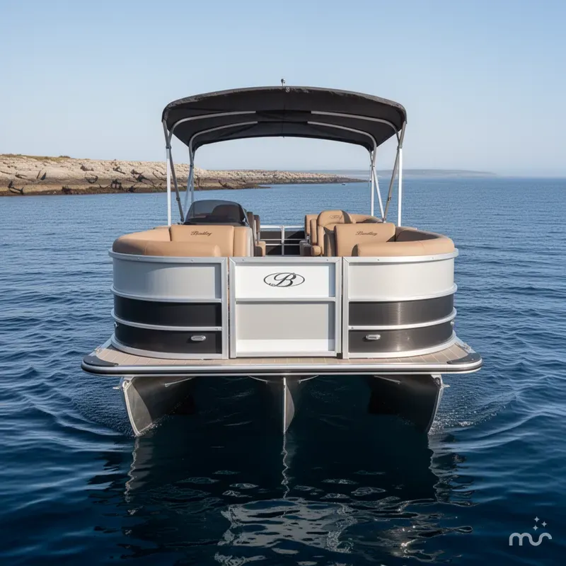 Slide: The Image of Bentley Pontoons Legacy 223 QSB 2026 - 3