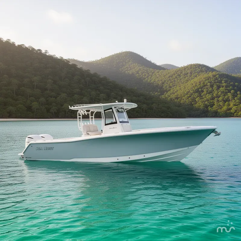 Slide: The Image of Sea Hunt Gamefish 30 Forward Seating 2026 - 2