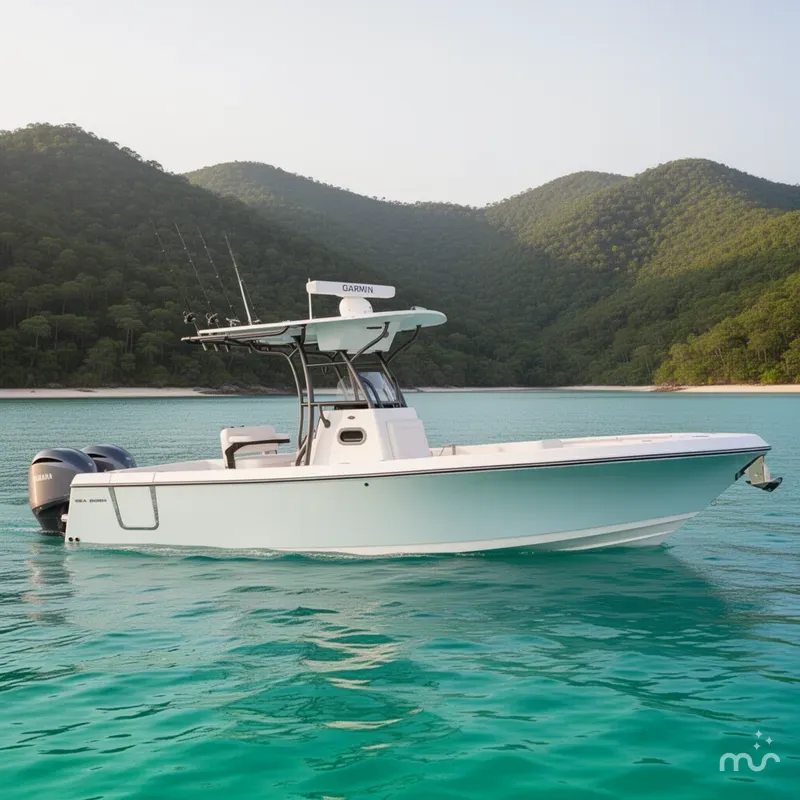 Slide: The Image of Sea Born LX26 Center Console 2027 - 2