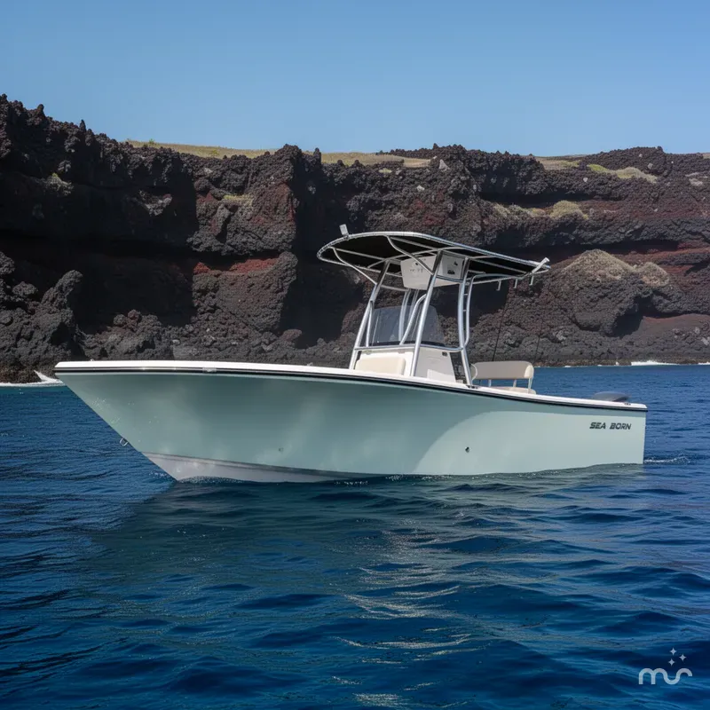 Slide: The Image of Sea Born LX21 Center Console 2027 - 2
