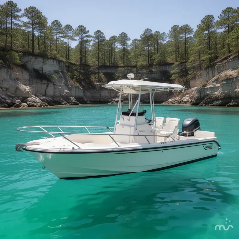 Slide: The Image of Boston Whaler Outrage 18 1999 - 2