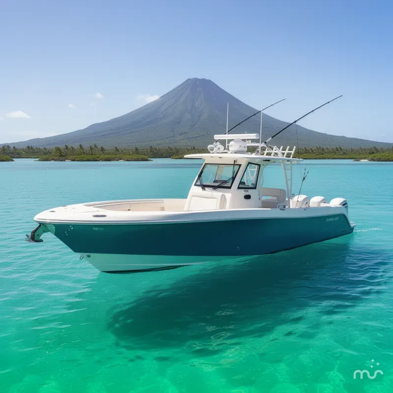 Slide: The Image of Everglades 355 Center Console 2018 - 2