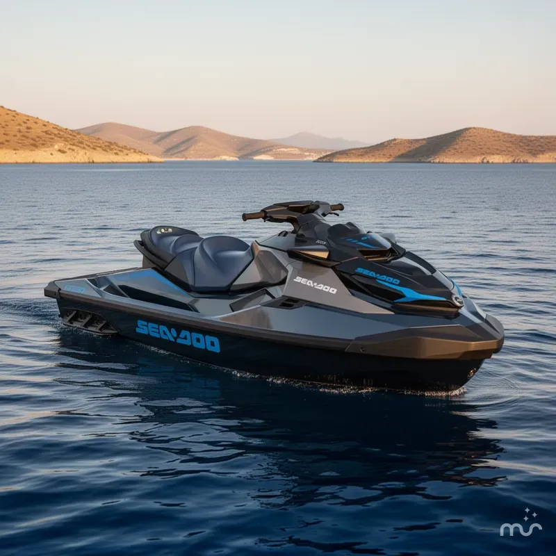 Slide: The Image of Sea-Doo GTX 230 Tech Package, Audio, iDF, iBR 2026 - 2