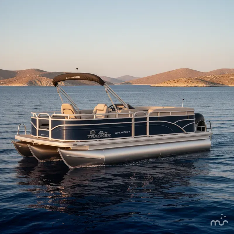 Slide: The Image of Sun Tracker SportFish 20 DLX 2026 - 2