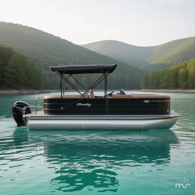 Slide: The Image of Bentley Pontoons Legacy 200 Navigator 2026 - 4
