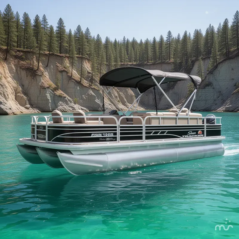 The Image of Sun Tracker Fishin' Barge 20 DLX 2021 - 0