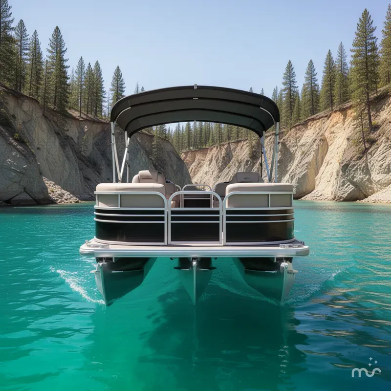 Slide: The Image of Sun Tracker Fishin' Barge 20 DLX 2021 - 1