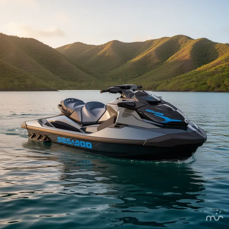 Slide: The Image of Sea-Doo GTX 230 Tech Package, Audio, iDF, iBR 2026 - 2