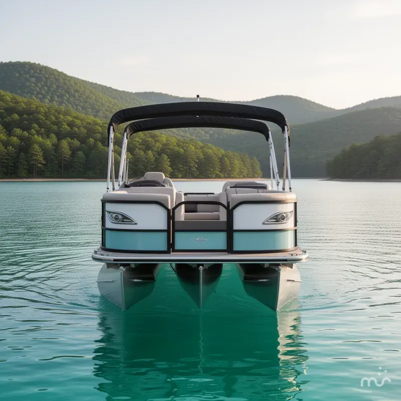 Slide: The Image of Bentley Pontoons Elite 220 Admiral 2023 - 1