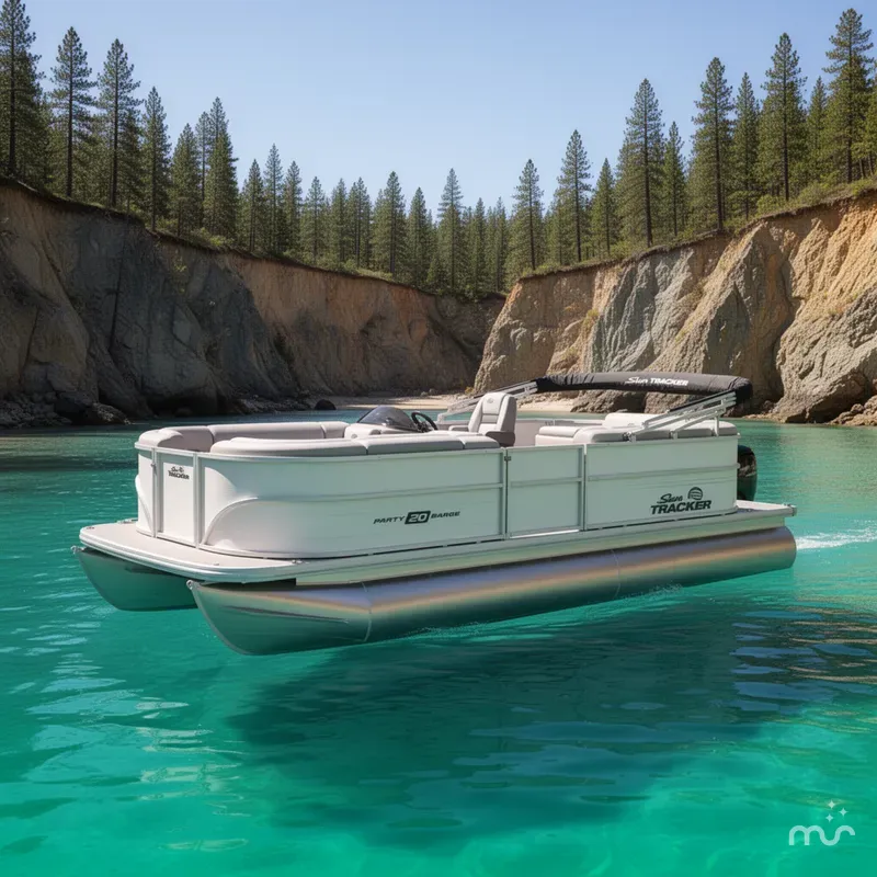 The Image of Sun Tracker Party Barge 20 DLX 2026 - 0