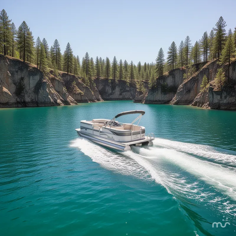 Slide: The Image of Sun Tracker Party Barge 20 DLX 2026 - 4
