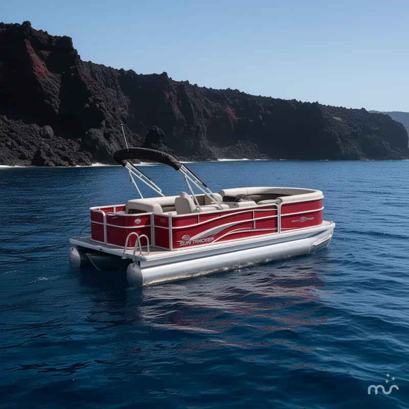 The Image of Sun Tracker Party Barge 18 DLX 2026 - 0