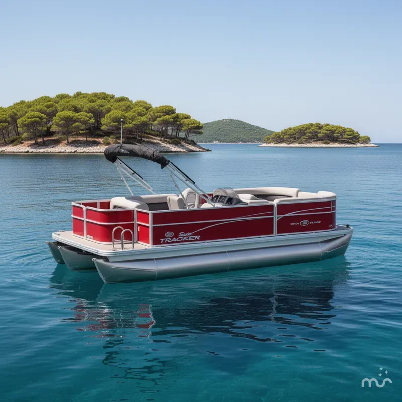 The Image of Sun Tracker Party Barge 18 DLX 2026 - 0