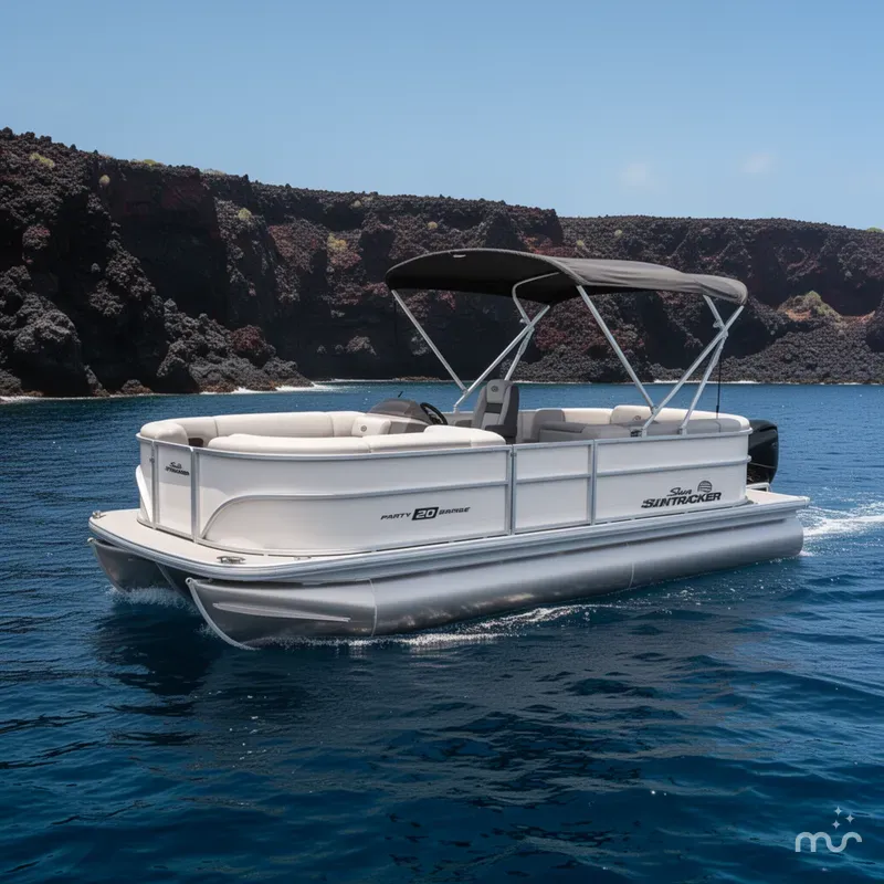 The Image of Sun Tracker Party Barge 20 DLX 2026 - 0