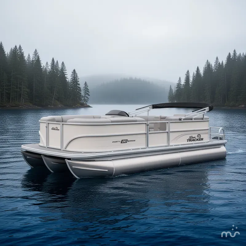 The Image of Sun Tracker Party Barge 20 DLX 2026 - 0