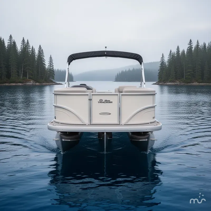 Slide: The Image of Sun Tracker Party Barge 20 DLX 2026 - 1