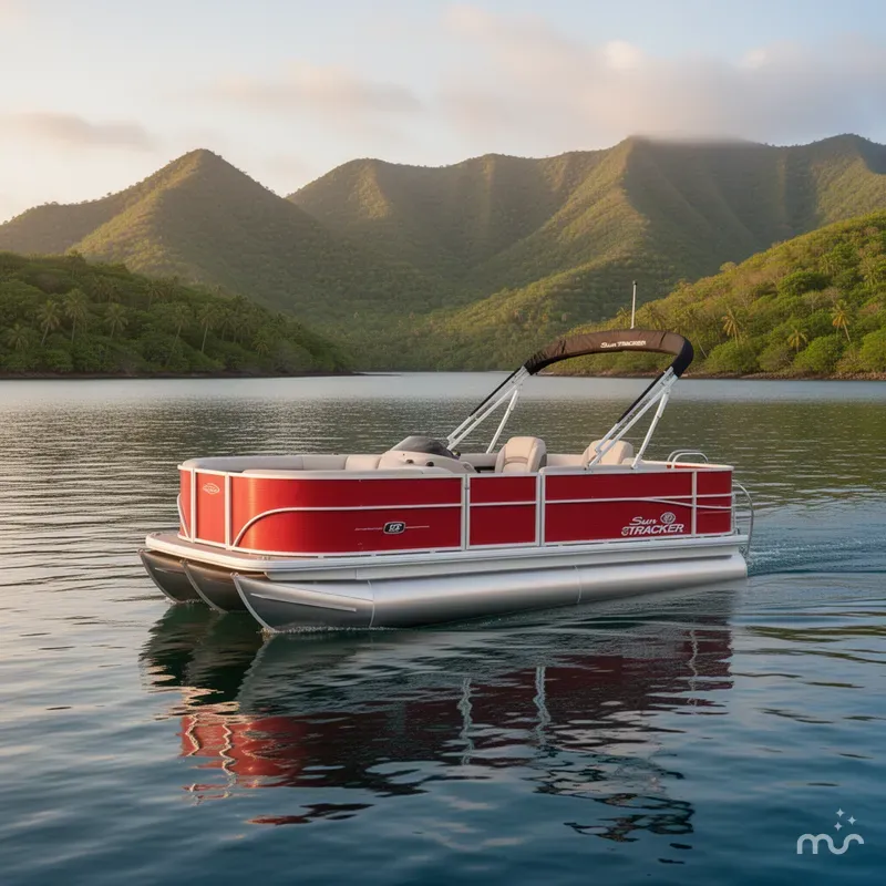 The Image of Sun Tracker Party Barge 18 DLX 2026 - 0