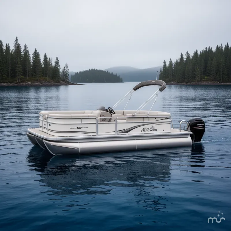 The Image of Sun Tracker Party Barge 20 DLX 2026 - 0