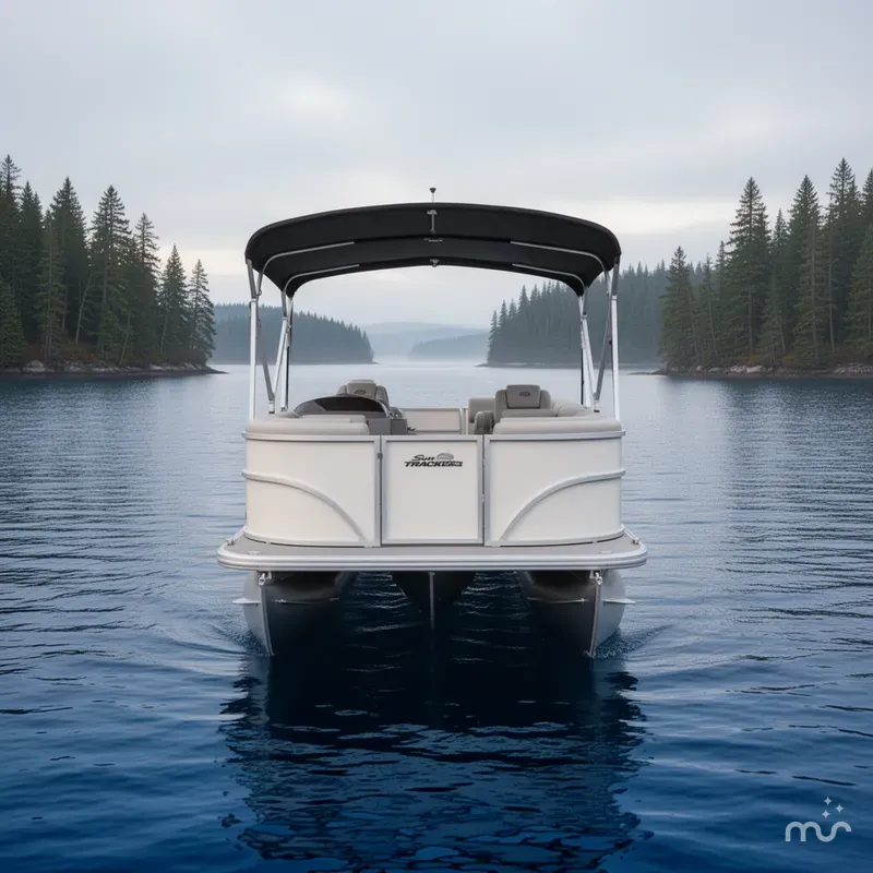 Slide: The Image of Sun Tracker Party Barge 20 DLX 2026 - 3