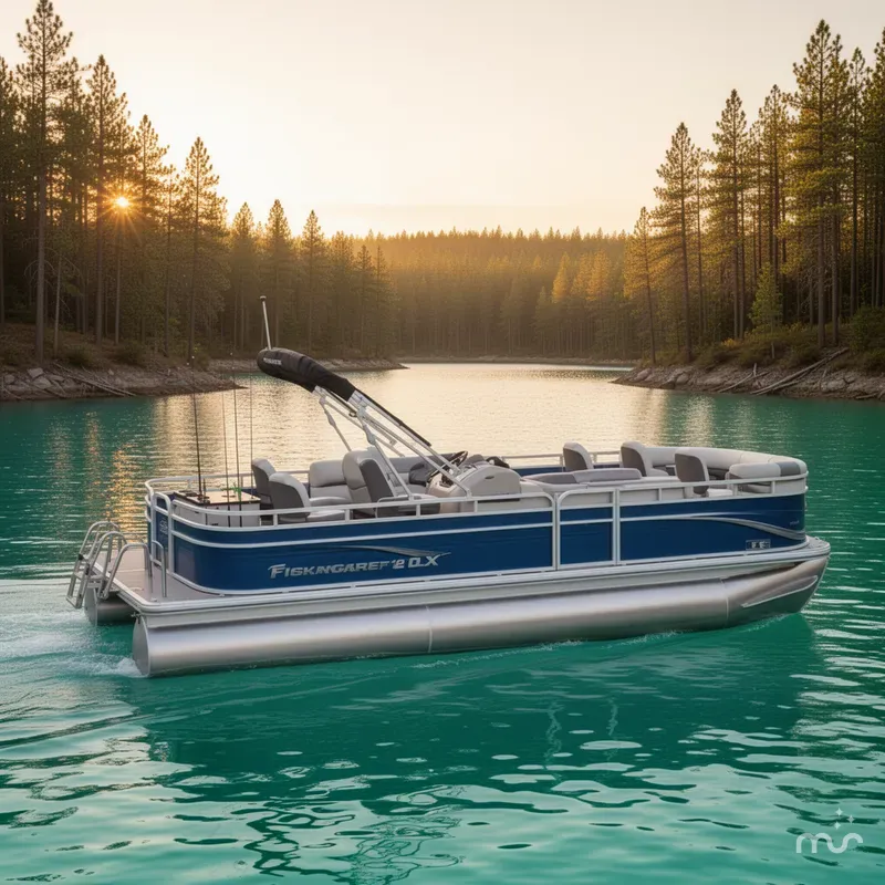 The Image of Sun Tracker Fishin' Barge 20 DLX 2026 - 0