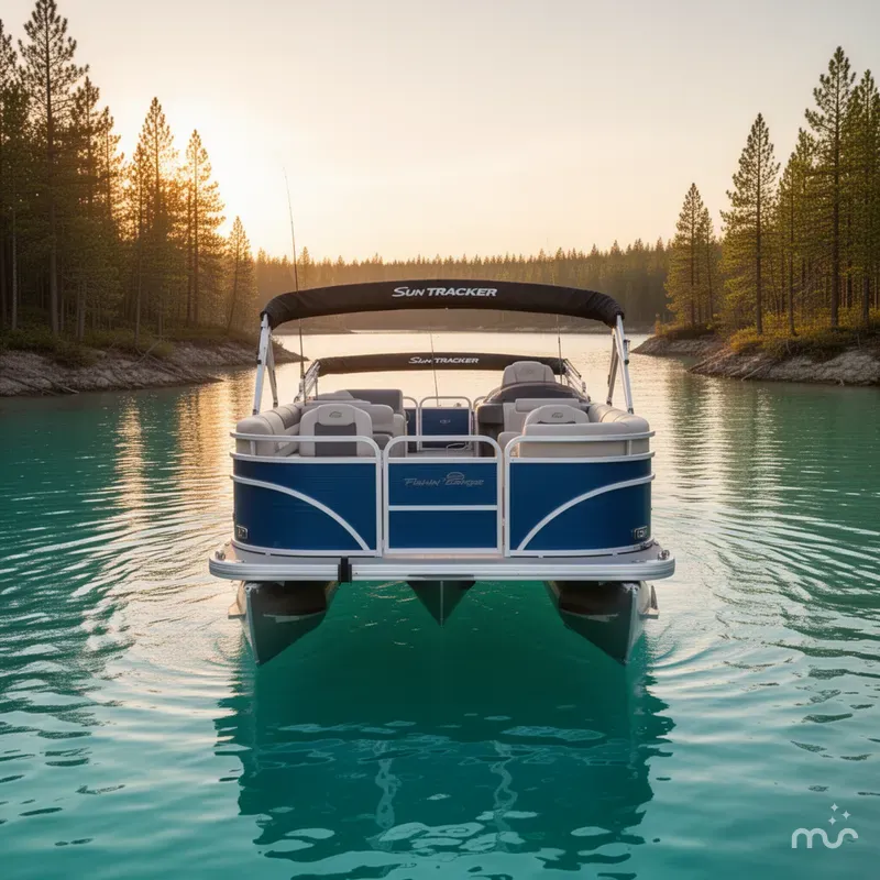 Slide: The Image of Sun Tracker Fishin' Barge 20 DLX 2026 - 3
