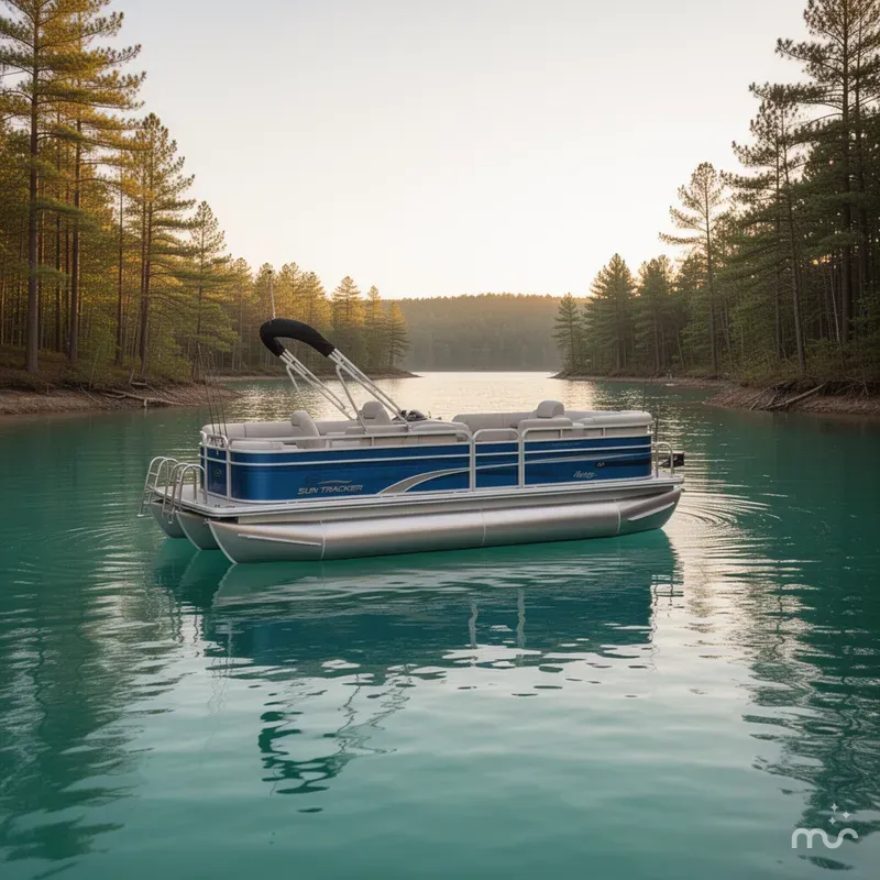 Slide: The Image of Sun Tracker Fishin' Barge 20 DLX 2026 - 4