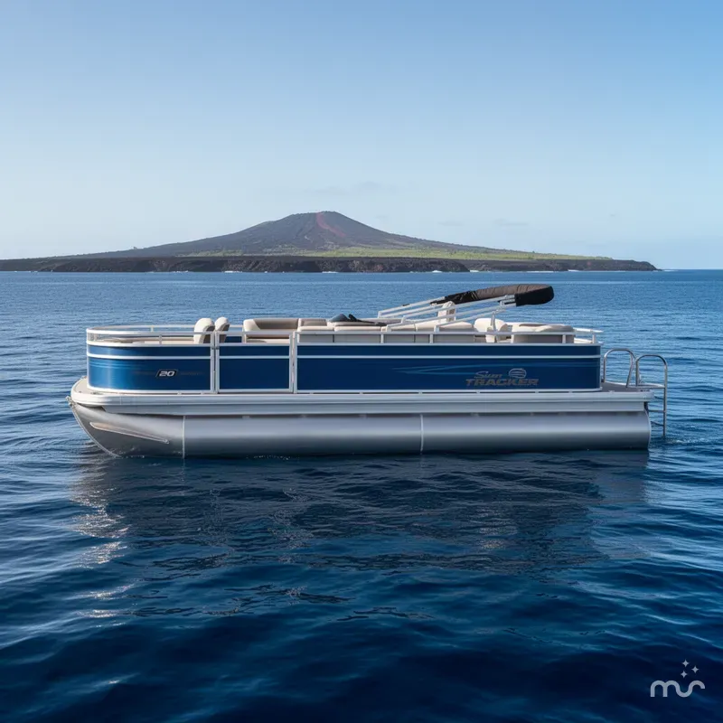 Slide: The Image of Sun Tracker Fishin' Barge 20 DLX 2026 - 2
