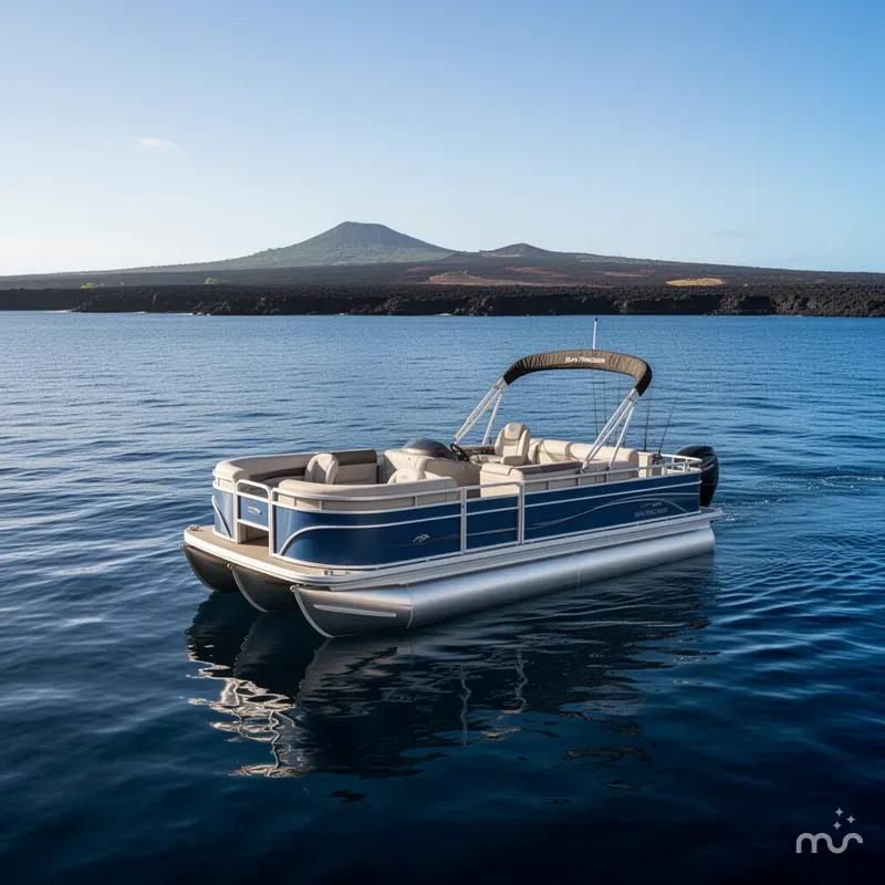 Slide: The Image of Sun Tracker Fishin' Barge 20 DLX 2026 - 4