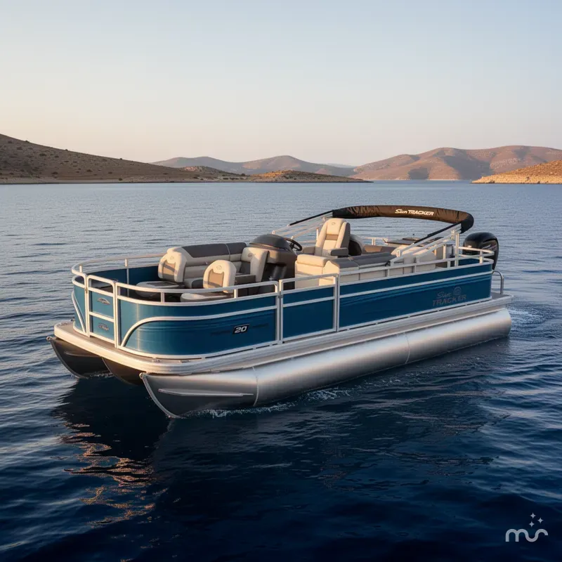 The Image of Sun Tracker Fishin' Barge 20 DLX 2026 - 0