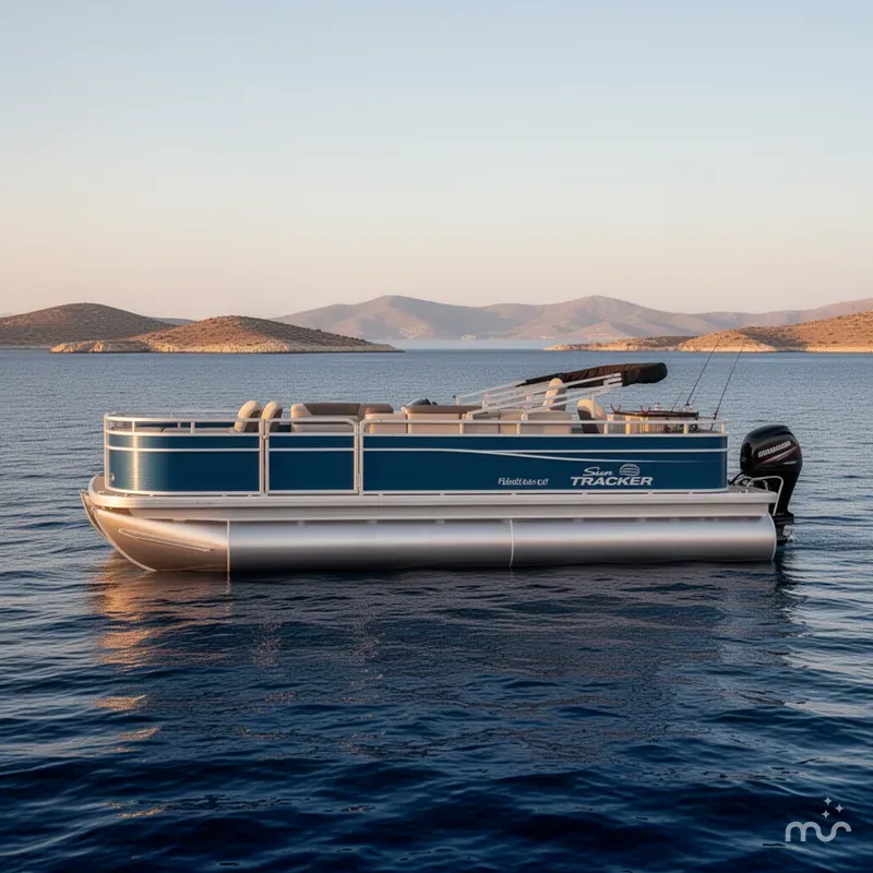 Slide: The Image of Sun Tracker Fishin' Barge 20 DLX 2026 - 2