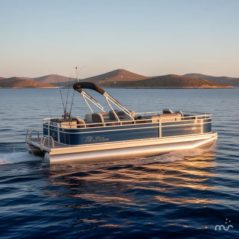 Slide: The Image of Sun Tracker Fishin' Barge 20 DLX 2026 - 4