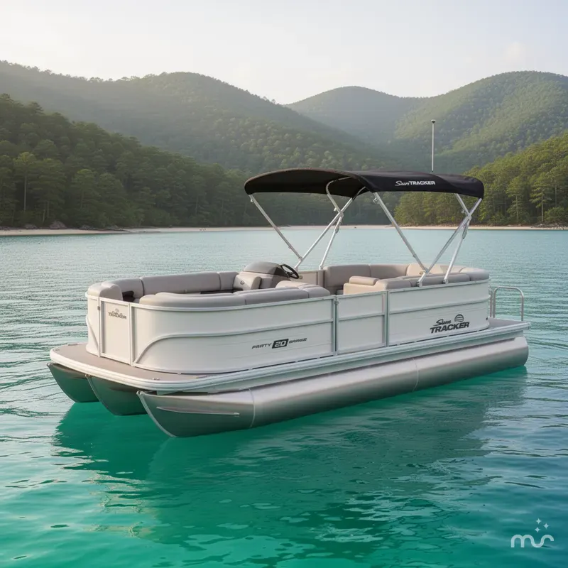 The Image of Sun Tracker Party Barge 20 DLX 2026 - 0
