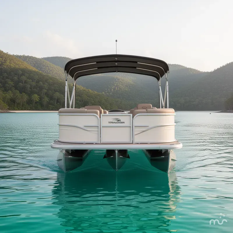 Slide: The Image of Sun Tracker Party Barge 20 DLX 2026 - 3