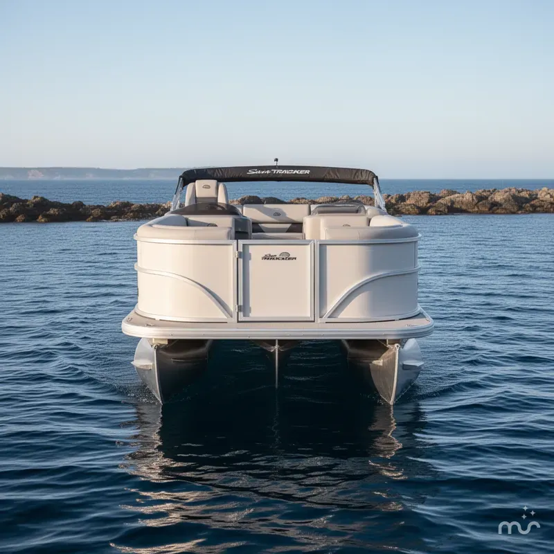 Slide: The Image of Sun Tracker Party Barge 20 DLX 2026 - 1