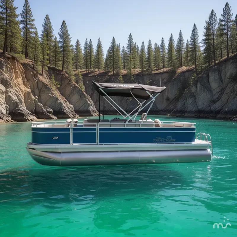 The Image of Sun Tracker Fishin' Barge 20 DLX 2026 - 0