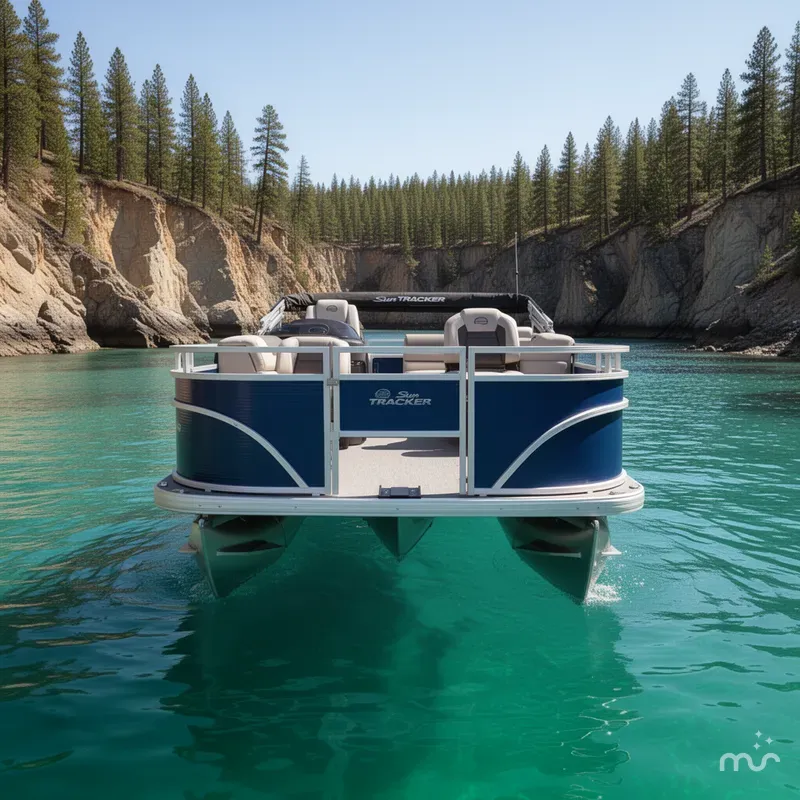 Slide: The Image of Sun Tracker Fishin' Barge 20 DLX 2026 - 3