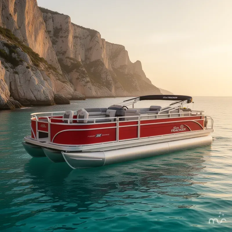 The Image of Sun Tracker Fishin' Barge 22 DLX 2026 - 0