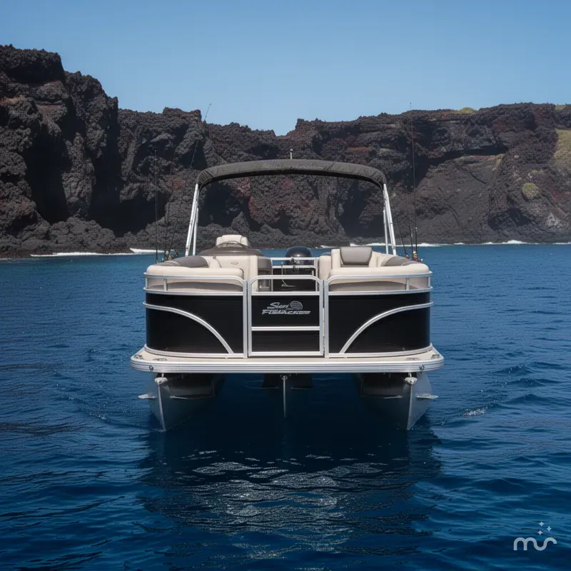 Slide: The Image of Sun Tracker Fishin' Barge 22 DLX 2026 - 3