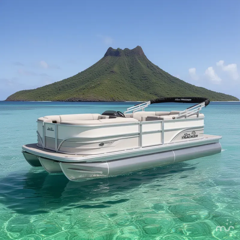 The Image of Sun Tracker Party Barge 20 DLX 2026 - 0