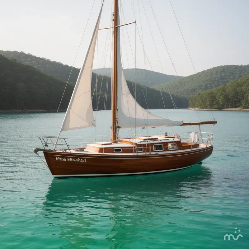 Slide: The Image of Hank Hinckley Great Harbor 26 2003 - 2