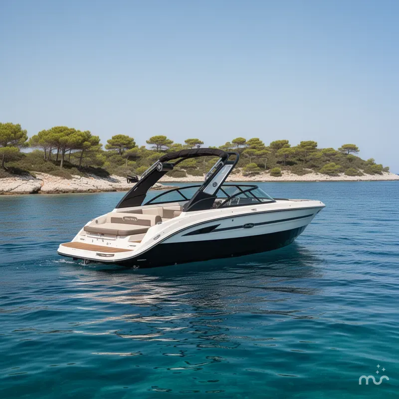 Slide: The Image of Sea Ray SDX 230 Surf 2026 - 3