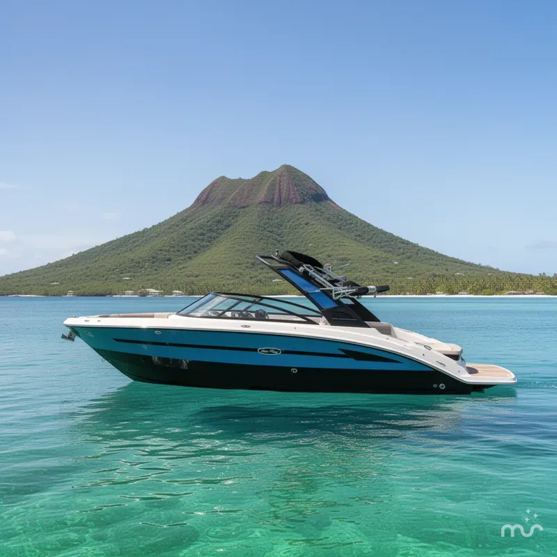 Slide: The Image of Sea Ray SDX 250 Surf 2026 - 2
