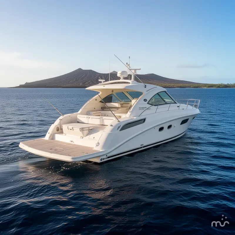 Slide: The Image of Sea Ray 43 Sundancer 2009 - 3