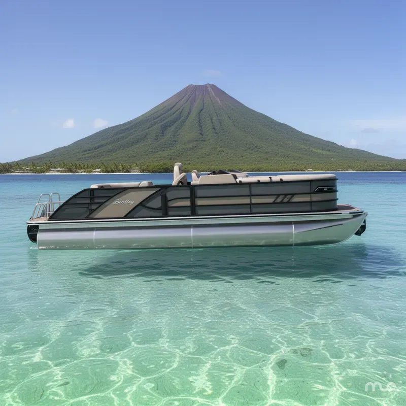 Slide: The Image of Bentley Pontoons 253 ELITE SWINGBACK 2026 - 2