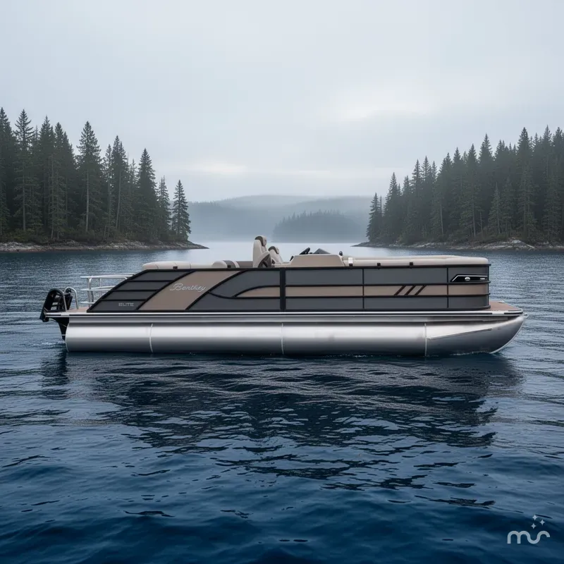 Slide: The Image of Bentley Pontoons 253 ELITE SWINGBACK 2026 - 2
