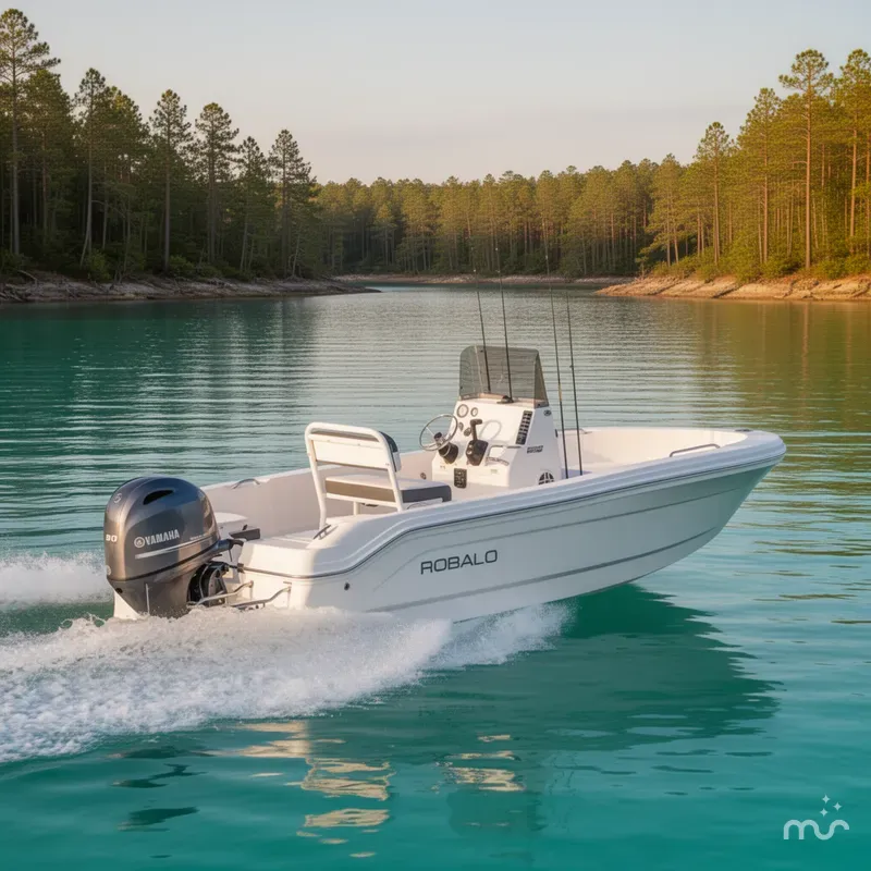 Slide: The Image of Robalo R160 Center Console 2026 - 2