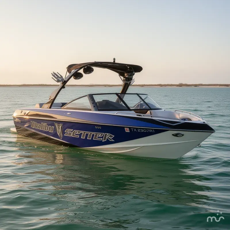 Slide: The Image of Malibu Wakesetter 23 2008 - 0