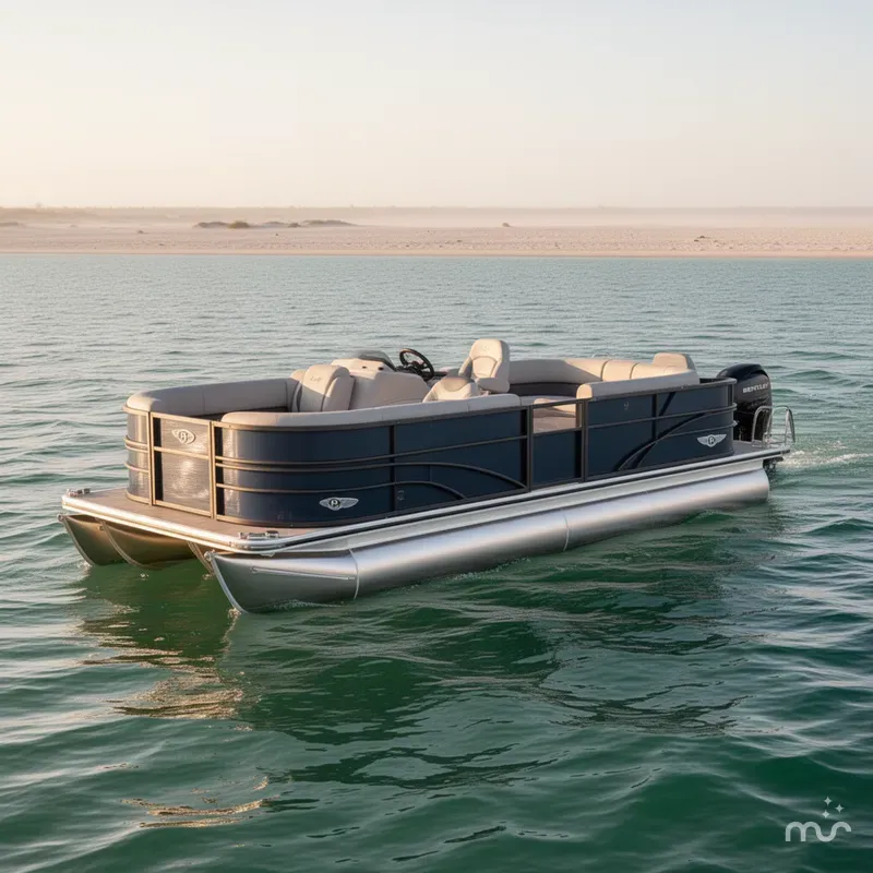 Slide: The Image of Bentley Pontoons Fish 200 4 PT 2025 - 0