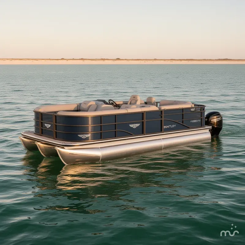 Slide: The Image of Bentley Pontoons Fish 200 4 PT 2025 - 1